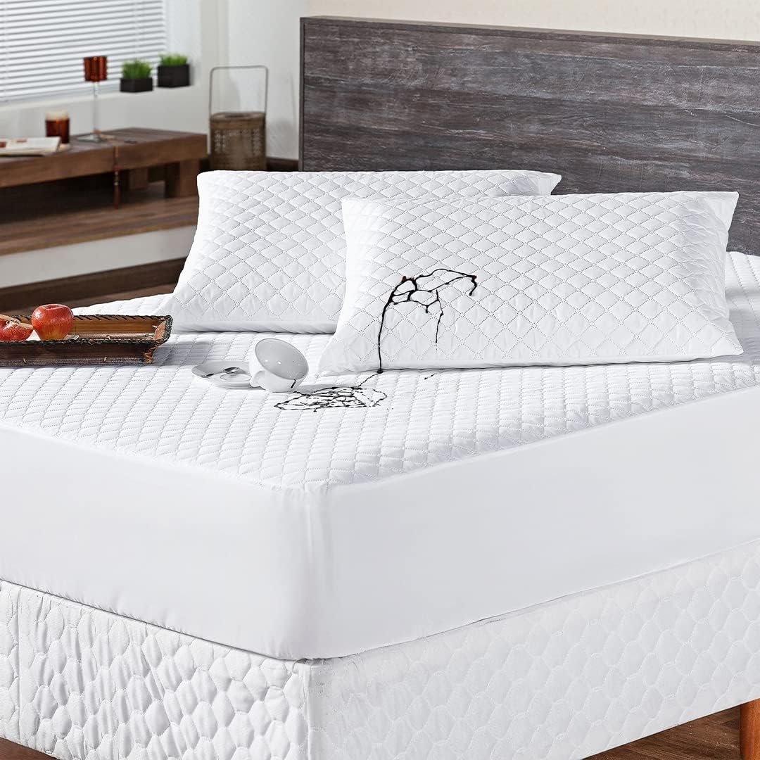 Kit Capa Impermeável Protetora para Colchão Queen