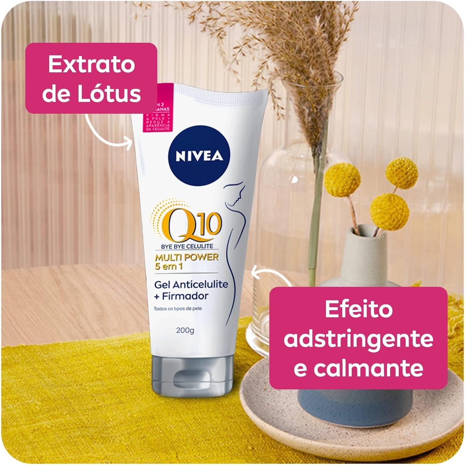 NIVEA Gel Corporal Bye Bye Celulite Firmador 201g