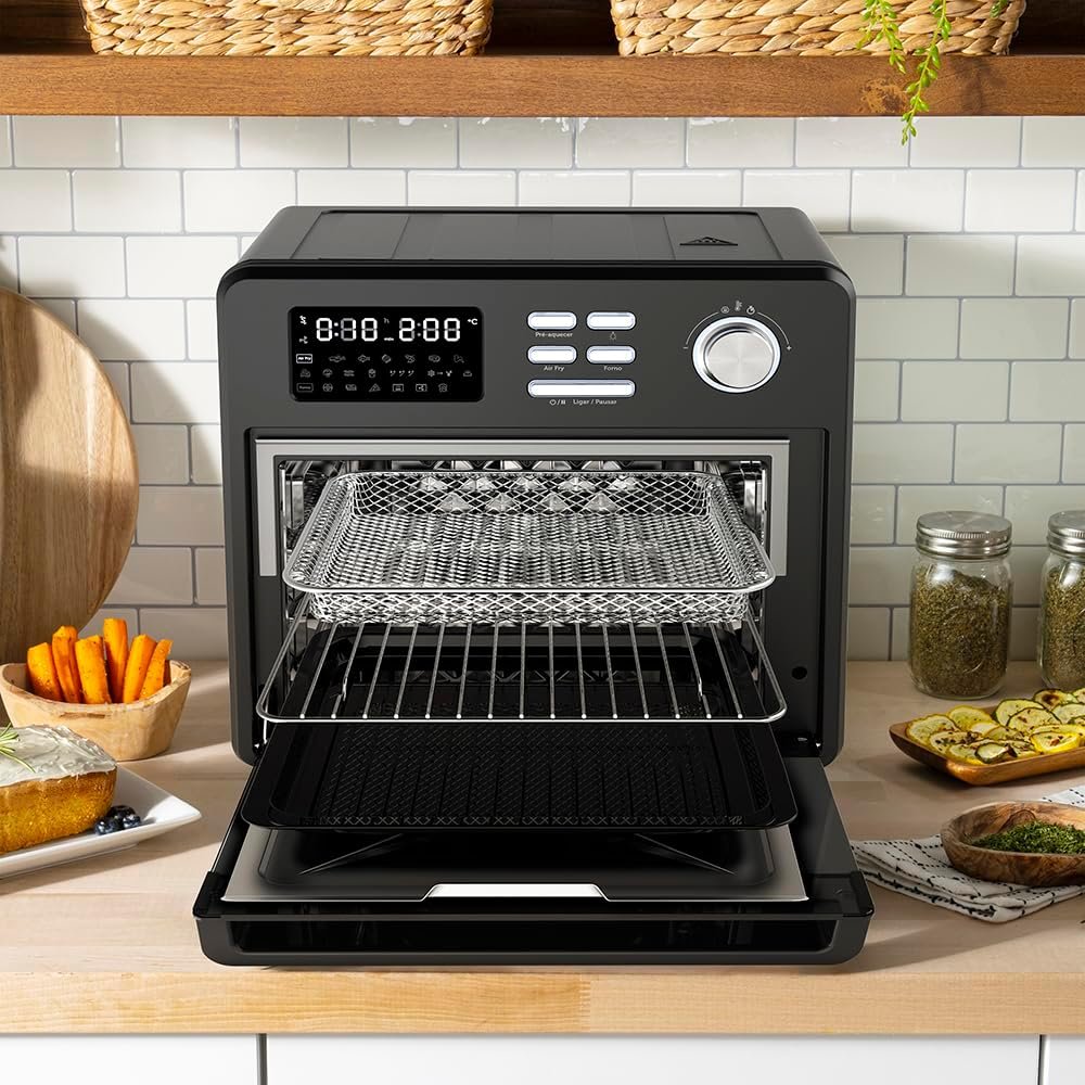 Forno e Fryer 15L Oster Multifunções Compact 10 em 1-127V!