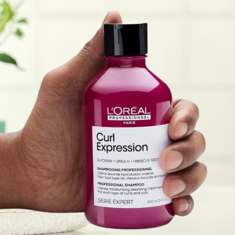 Shampoo Antirresíduos Curl Expression, Limpa suavemente e elimina o acúmulo de resíduos, Para cabelos cacheados e crespos, Sem sulfato, sem parabenos e sem silicone, 300ml