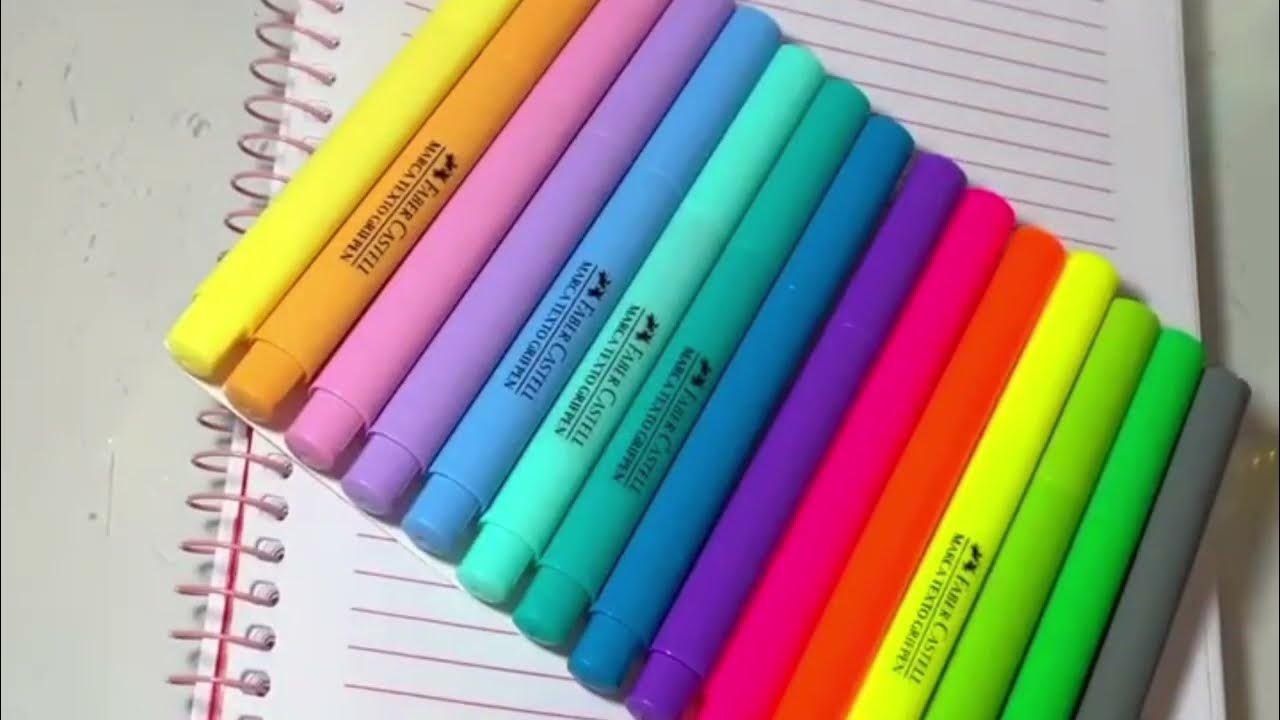 Caneta Marca Texto, Faber-Castell, Grifpen, 15 Cores, Modelo: MT/ES15ZF, Cor: Multicor