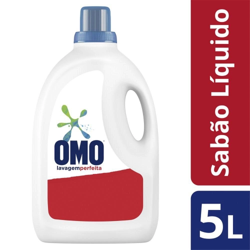 Omo Lavagem Perfeita – Sabão Líquido, 5L