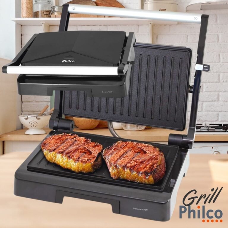 Grill Philco Press Diamante PGR07P Preto 220V
