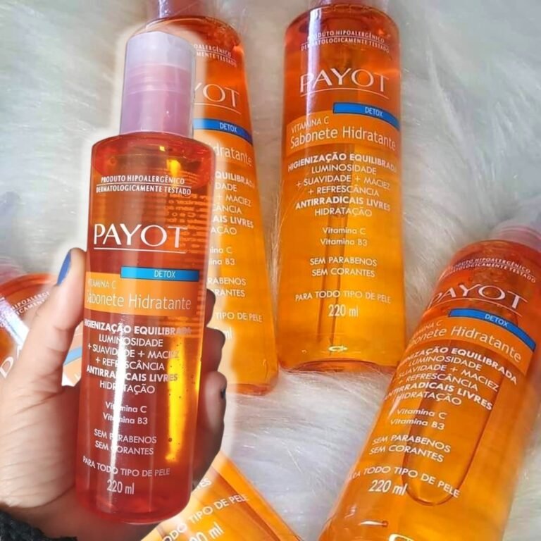 PAYOT Sabonete Liquido Detox, Vitamina C, 220 Ml