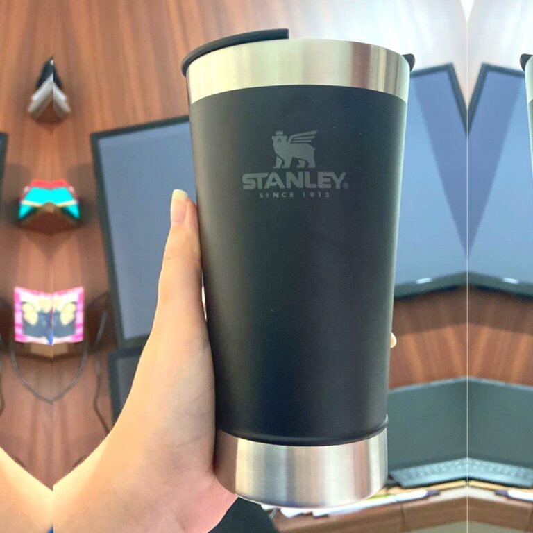 Copo térmico de cerveja com tampa Stanley|473ml