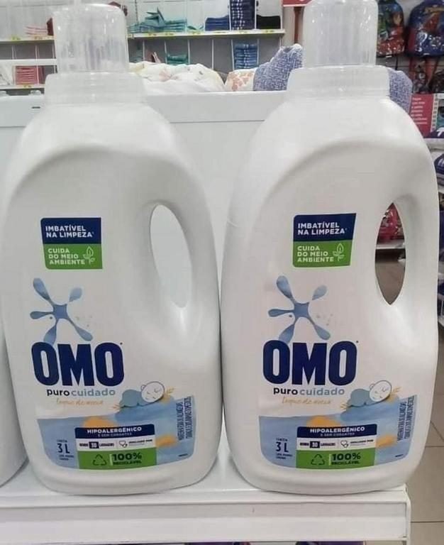 Sabão Líquido Omo Puro Cuidado 3L