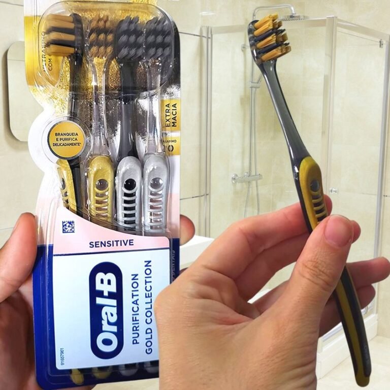 Oral-B Escova Dental Purification Gold Collection – 4 Unidades
