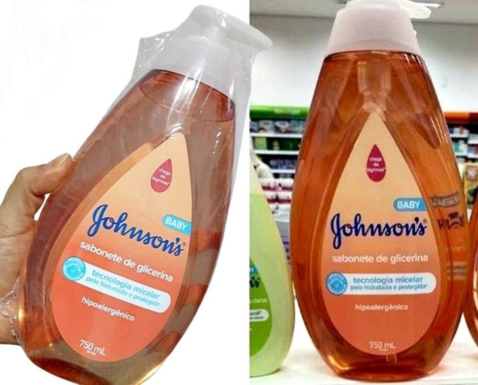 Johnson’s Baby Sabonete Líquido Glicerina Da Cabeça Aos Pés, 750m