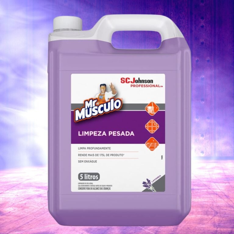 Mr. Músculo Limpador Limpeza Pesada Líquido Lavanda 5 litros