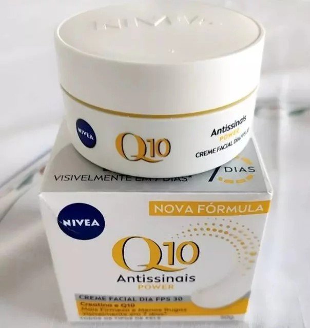 NIVEA Creme Facial Antissinais Q10 Power Dia FPS 30 50g