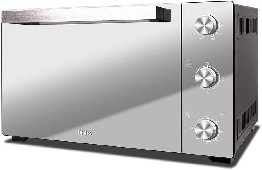 PHILCO Forno Elétrico PFE50PE Full Glass Autolimpante 50L 127V,Modelo: 56101083