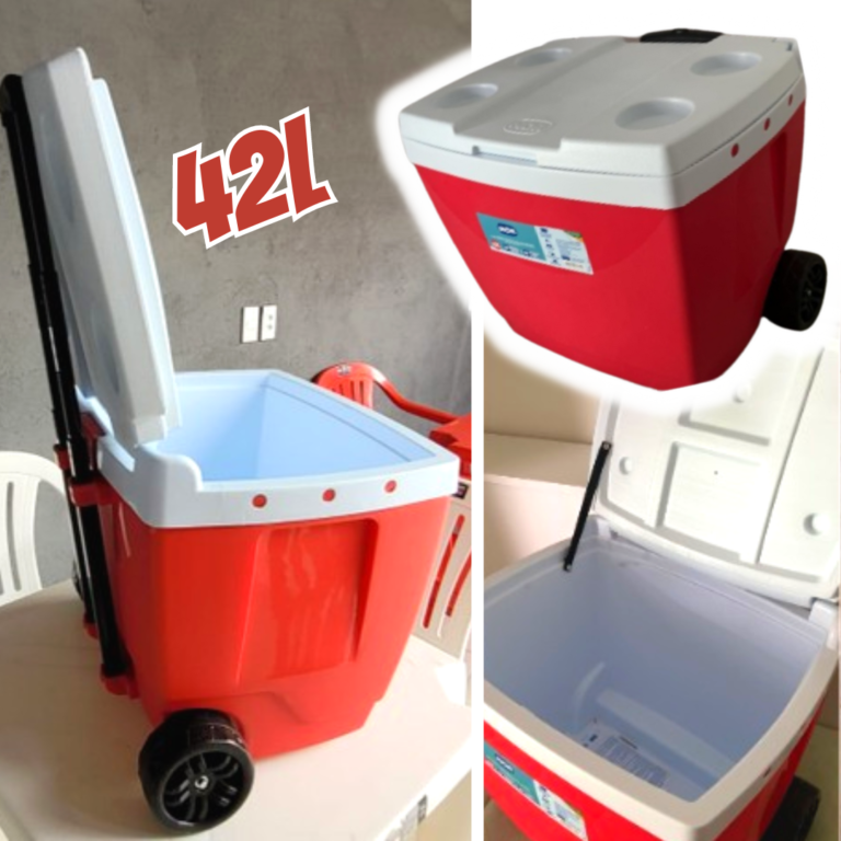 Caixa Térmica 42l Vermelha Mor