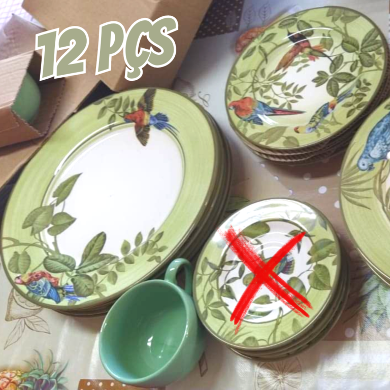 Aparelho de Jantar Alleanza 12 pçs Birds