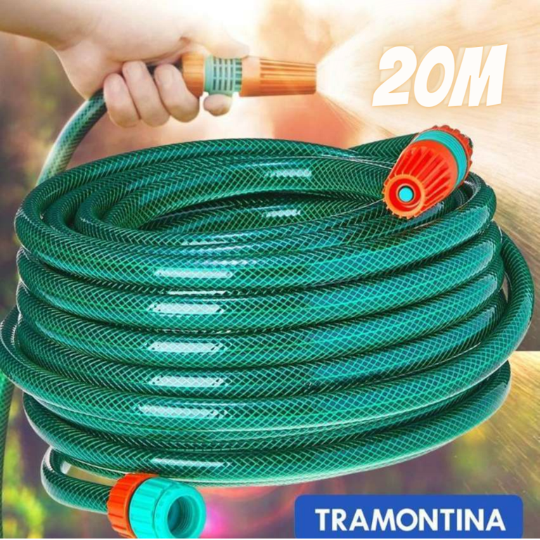Mangueira para Jardim 20 Metros com Esguicho TRAMONTINA