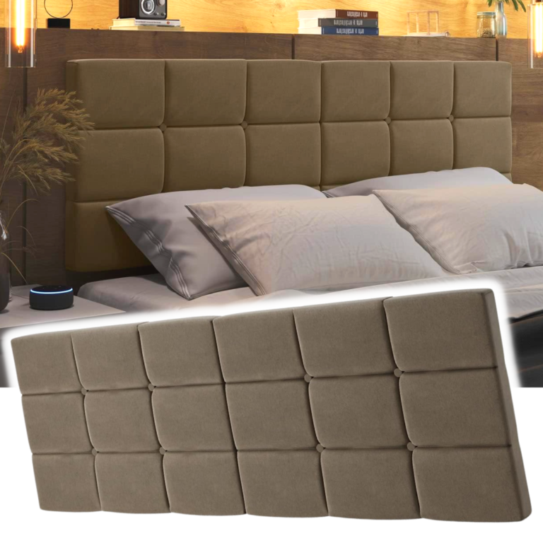 Cabeceira para cama box casal 1,40 Bia Cores (BEGE)