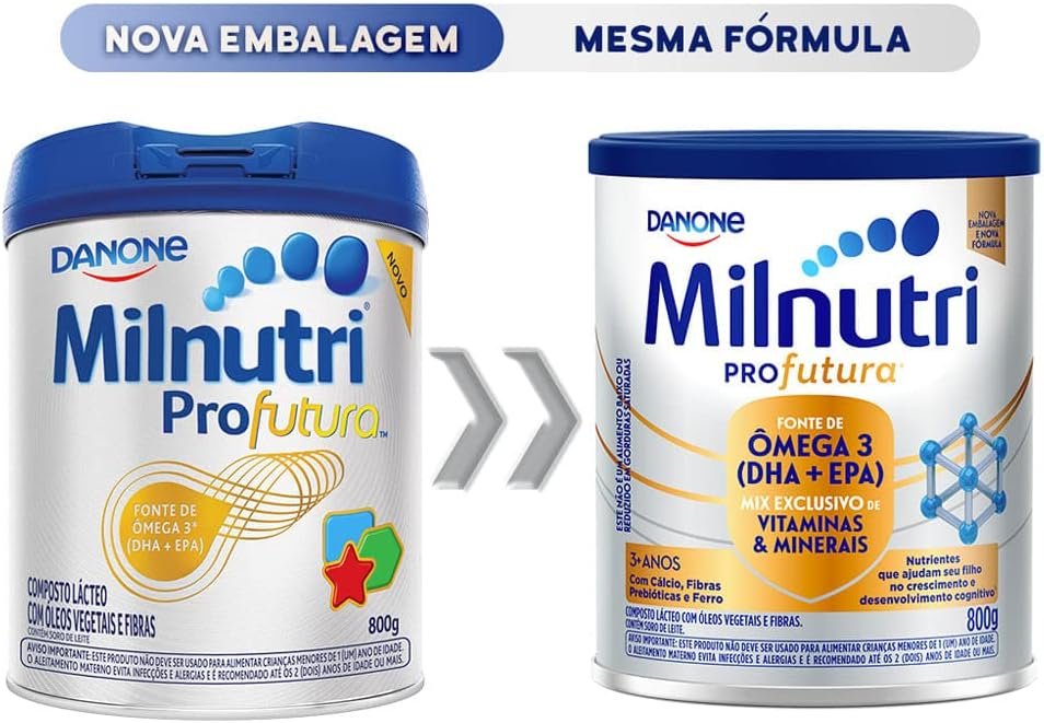 4 Unidades de Danone Nutricia Milnutri Profutura – 800g