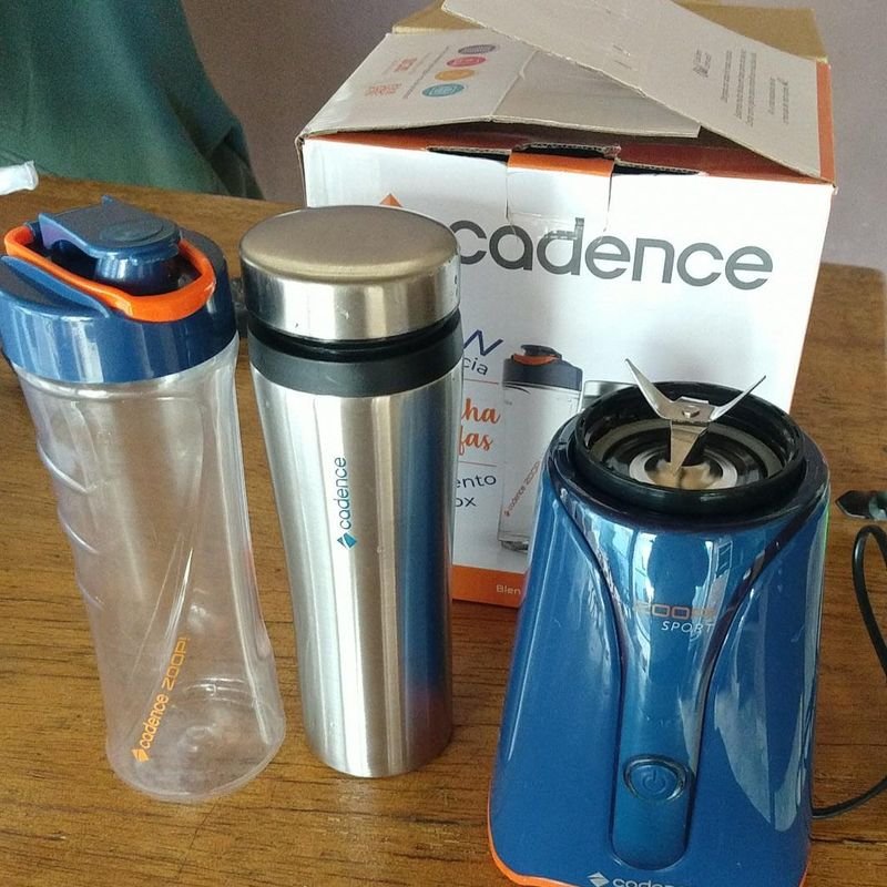 Blender Zoop Sport Inox Cadence com 2 Jarras – 220V