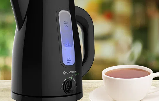 Chaleira Elétrica Cadence Infusion 1,7L, Preto, 110V, CEL550