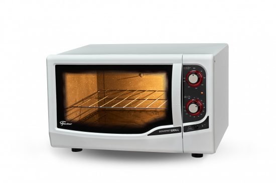 Forno Elétrico Fischer Gourmet Grill Bancada 44L Branco 220V