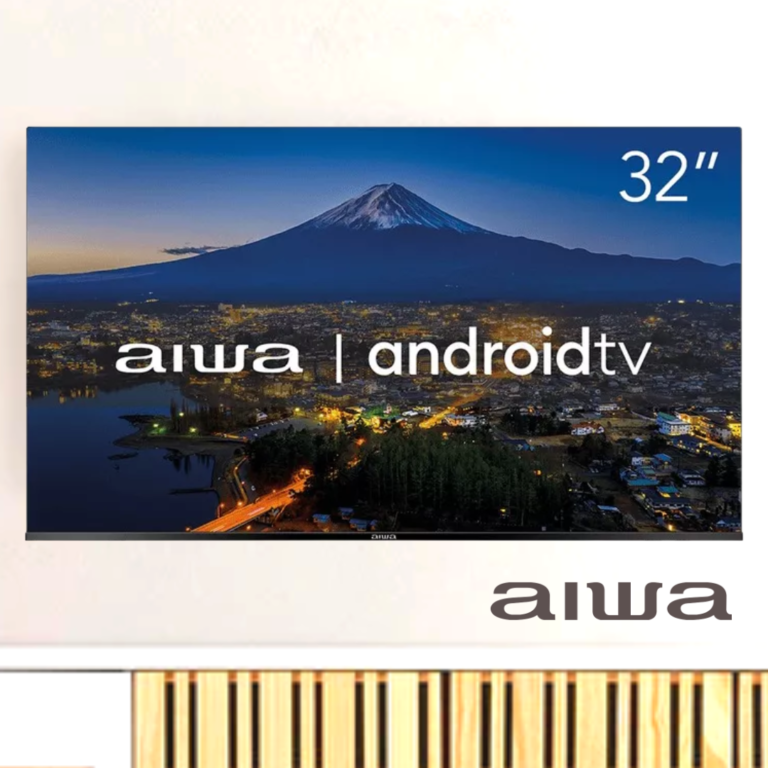 Smart TV Aiwa 32”, Android, HD, Borda Ultrafina, HDR10, Dolby Áudio – AWS-TV-32-BL-02-A