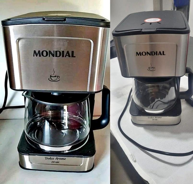 Cafeteira Elétrica Dolce Arome, Mondial, 220V, 550W, Preto/Inox – C-43-20X-SI