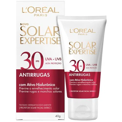 L’Oréal Paris Solar Expertise Antirrugas FPS30 – Protetor Solar Facial 40g