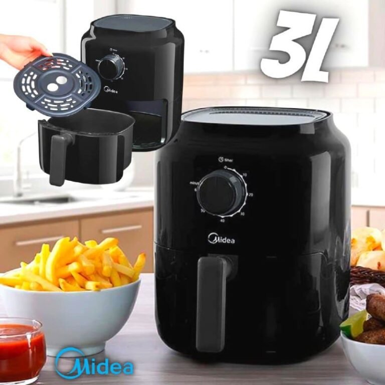 Fritadeira sem Óleo MiniFry 3L Midea Preta 127V/60Hz