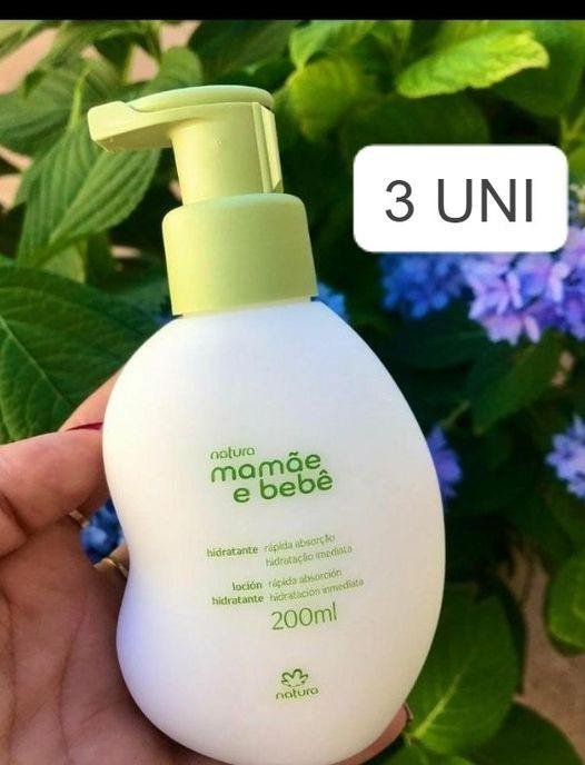 3 Hidratante Mamãe e Bebê 200 ml
