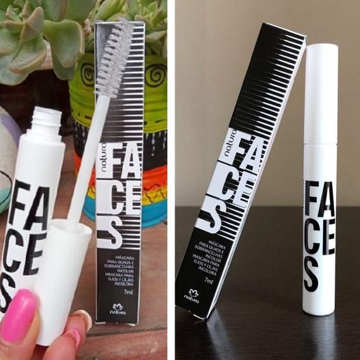 Máscara para Olhos e Sobrancelhas Incolor Faces 7 ml