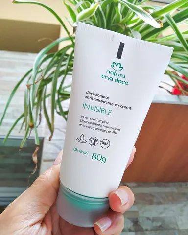 3 Desodorante Antitranspirante em Creme Erva Doce 80g