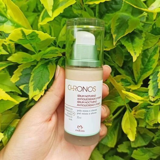 Sérum Noturno Antioleosidade e Poros Chronos 30 ml
