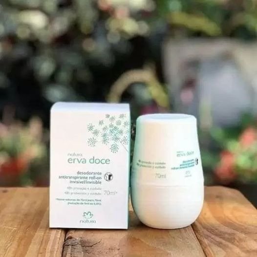 3 Desodorante Antitranspirante Roll On Erva Doce 70 ml