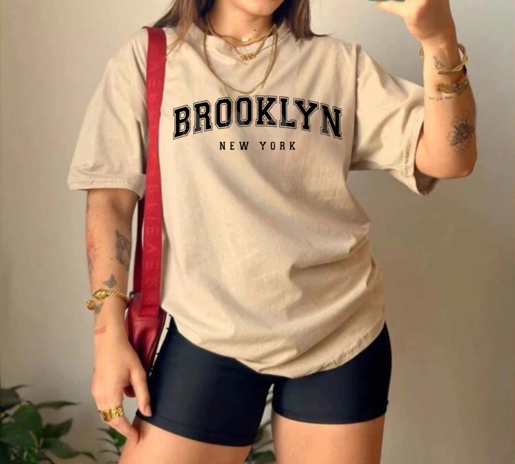 T-Shirt Camiseta Feminina Blusinha Camisa Básica Moda Verão Tendência Bege