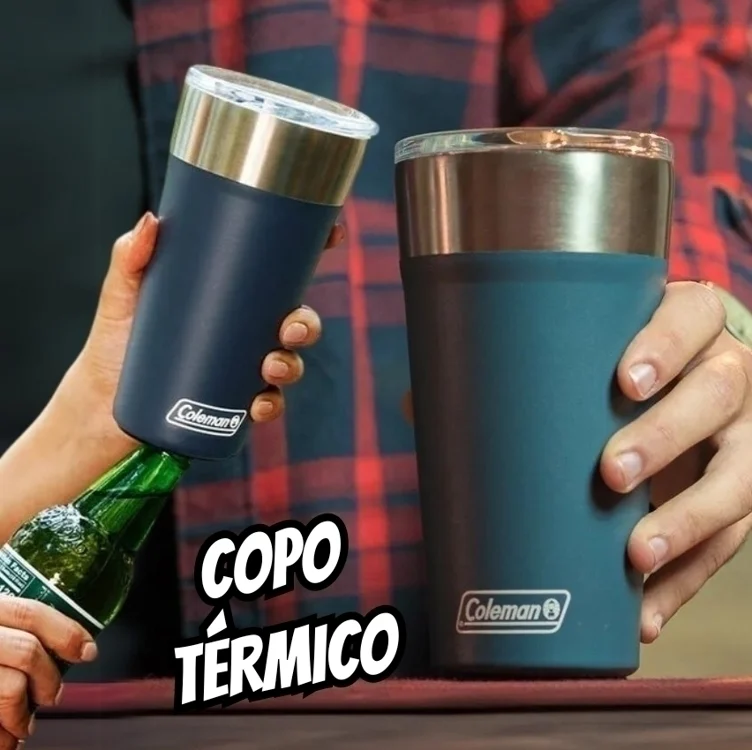 Copo Térmico de Cerveja Azul – Coleman
