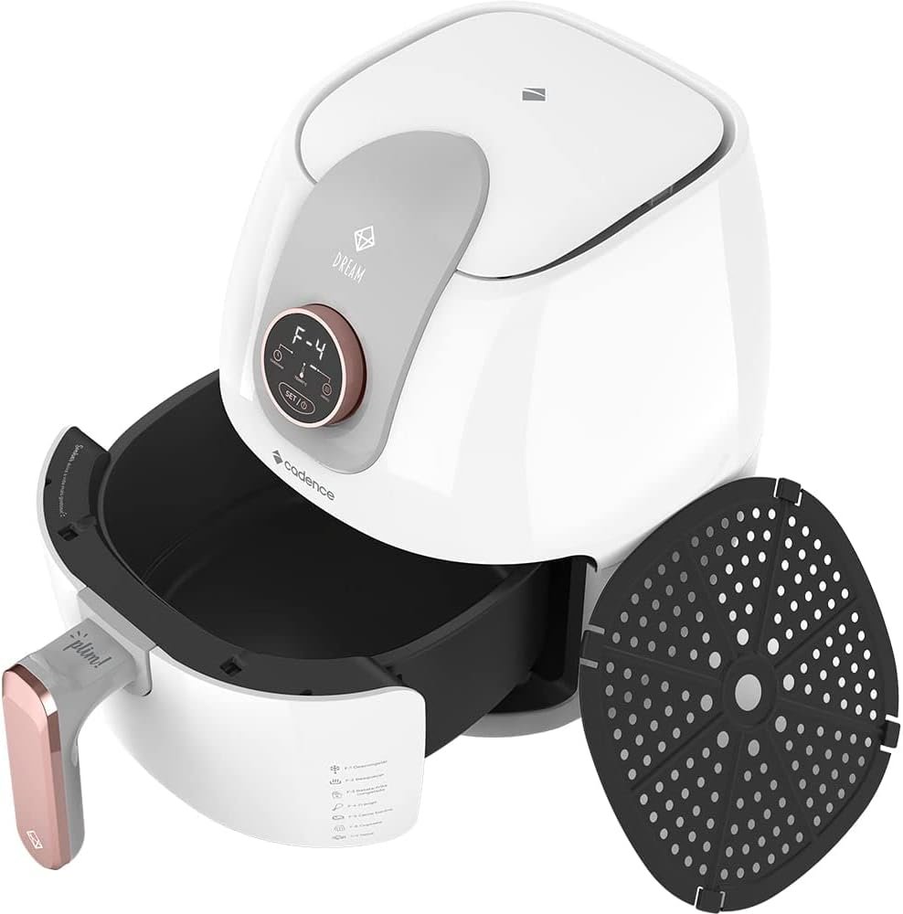 ✅Fritadeira Sem Óleo 3L Cadence Dream Rosé Gold – 220V!!