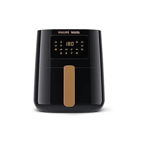 Fritadeira Airfryer Conectada C/alexa, Philips Walita, Preta, 4.1l, 110v, 1400w – Ri9255/81