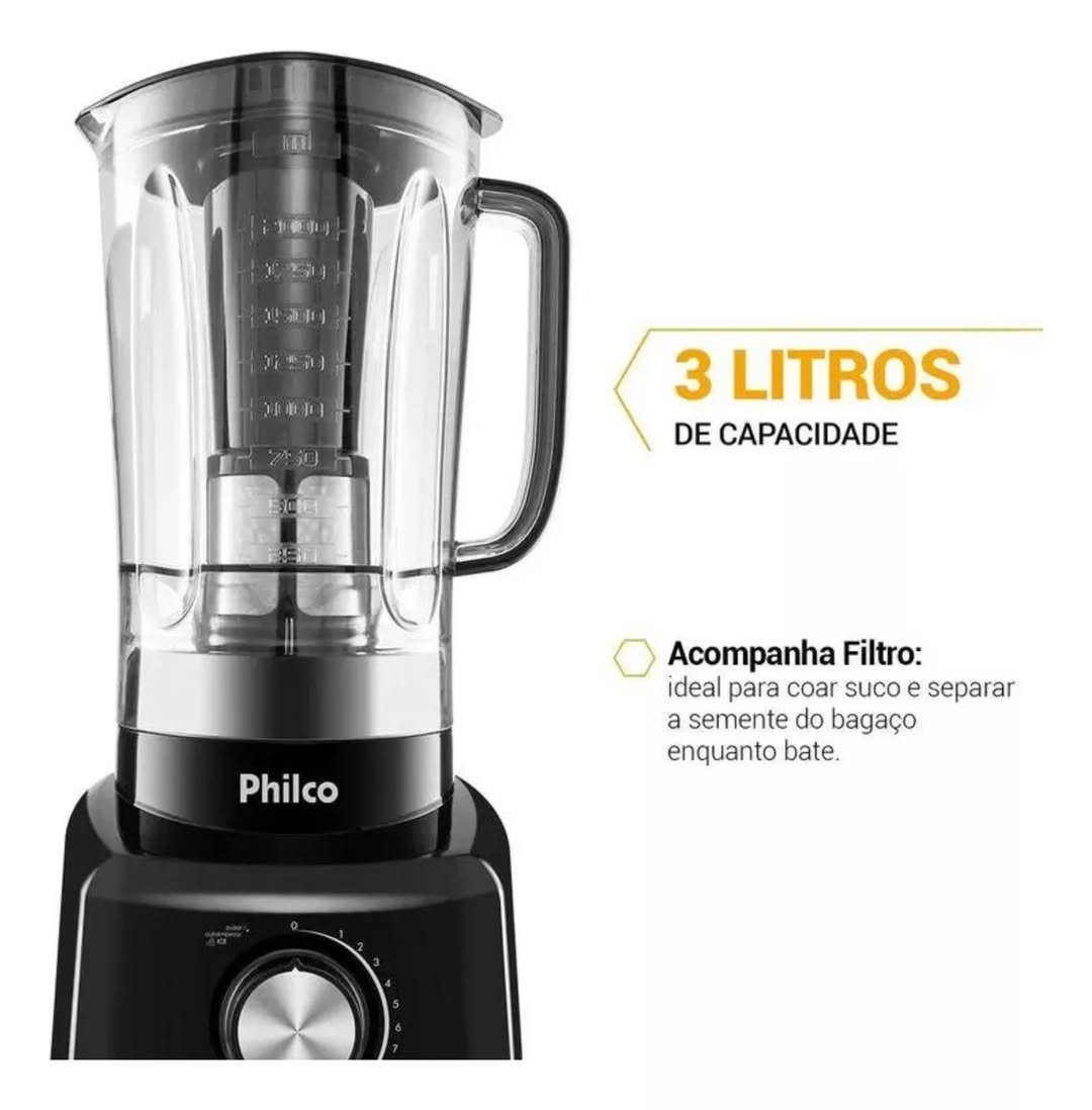 ✅Liquidificador Philco Ph900 3L😎💕!!