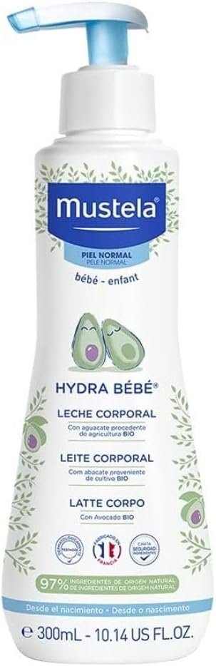 Mustela Hydra Bebê 300ml – Hidratante Infantil Corpo e Rosto!!😎💕