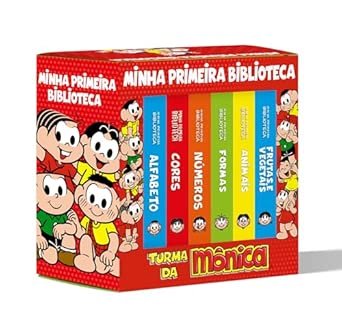 ✅Box – Turma da Mônica Coleção Minha Primeira Biblioteca!!😎💕