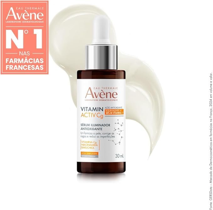 ✅Avène Vitamin Activ Cg Sérum de Luminosidade Antioxidante 30ml!!😎💕
