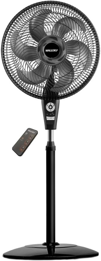 Ventilador de Coluna Mallory Air Timer TS+ Com Controle Remoto 126W, Silencios!!😎💕