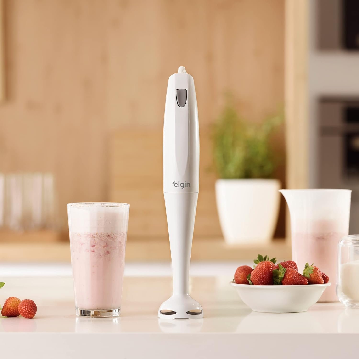 ✅Mixer de Mão 200W Elgin Compacto e Leve, ergonômico e fácil de limpar Branco 220v!!😎💕