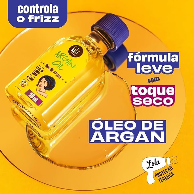 Argan Óleo Reparador 50ml , Lola Cosmetics!!😎💕