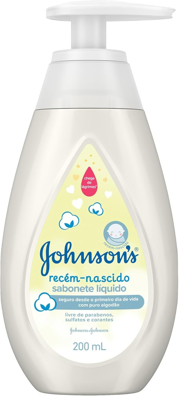 Sabonete Líquido Recém-Nascido Johnson’s 200ml!!😎💕