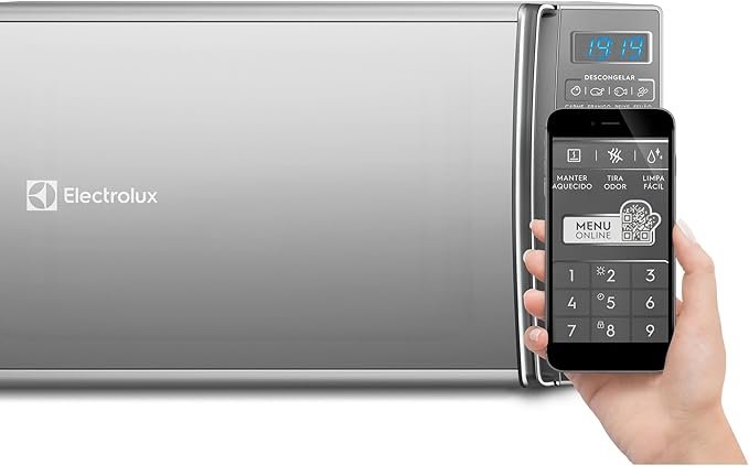 ✅Micro-ondas Electrolux 27L Inox 127v MS37R!!😎💕