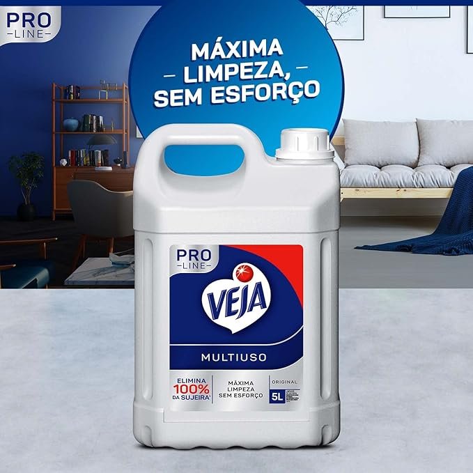 ✅Limpador Multiuso Veja PRO Line 5L Original, Veja!!😎💕