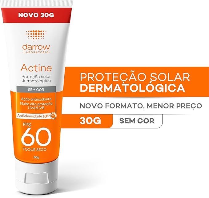 ✅Protetor Solar Facial Darrow FPS60 30g!!😎💕