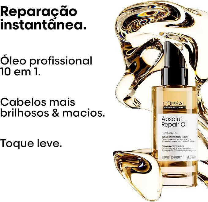 ✅L’Oréal Professionnel Óleo 10 em 1 Absolut Repair !!😎💕