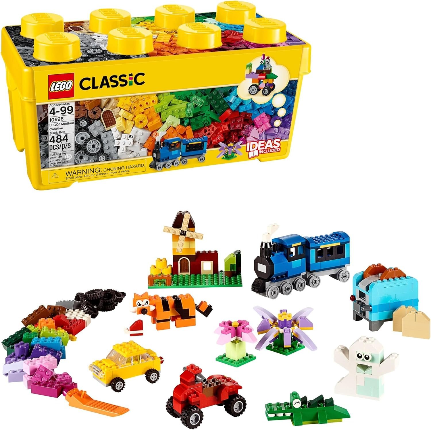 ✅LEGO Classic – Caixa Média de Peças Criativas!!😎💕