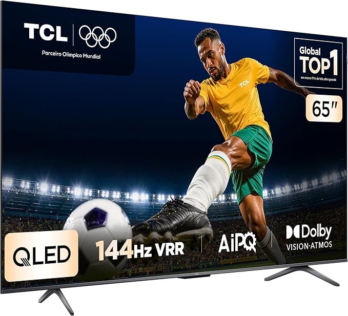 ✅TCL QLED SMART TV 65” 65P8K 4K UHD GOOGLE TV!!😎💕